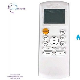 Resim Airfel Lcq140vy1 Uyumlu Kaset Tipi Klima Kumandası 