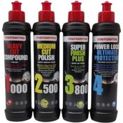 Resim Menzerna 1000- 2500- 3800 Powerlock Kalın Pasta Boya Koruma Seti 