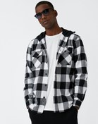 Resim Kapşonlu Ekoseli Oduncu Gömleği 