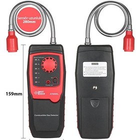 Resim Smart Sensor AT8800L Seviye Alarmlı Yanıcı Gaz Kaçak Dedektörü 