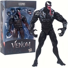 Resim 1 Adet Marvel Yeni Spider-Man Süper Kahraman Venom Serisi Heykel, Hareketli Eklem Model Figürü, Elde Taşınabilir Ofis Masa Dekoru, Arkadaşlar ve Sevgililer İçin İdeal Hediye 