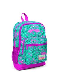 Resim Coral High Kids Su Yeşili Pembe Flamingo Desenli 3 Lü Okul Çanta Seti Set0123712 