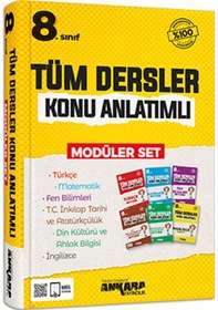 Resim Ankara 8. Sınıf Tüm Dersler Konu Anlatımlı Modüler Set 