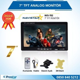 Resim Navistar 7" TFT 2 Adet Video Girişli Analog Monitör 