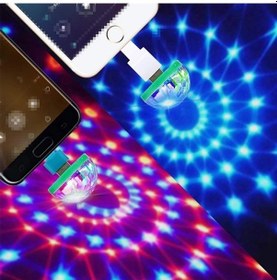 Resim Disko Topu Sese Duyarlı Rgb Usb Girişli Disco Topu Iç Aydınlatma (451331531) 