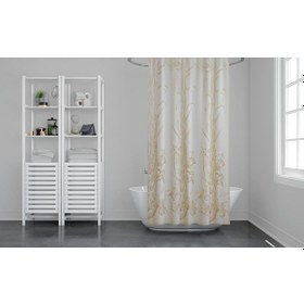 Resim Zethome Günce Banyo Duş Perdesi 6932 Çift Kanat 2x100x200 Çok Renkli 