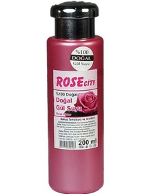 Resim Rose City Doğal Gül Suyu 200 ML 