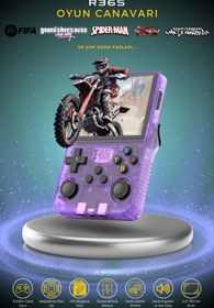 Resim Omaze R36s Oyun Konsolu Güncel El Atarisi 15.000 Oyun Hd Ekran Retro Oyunlar 