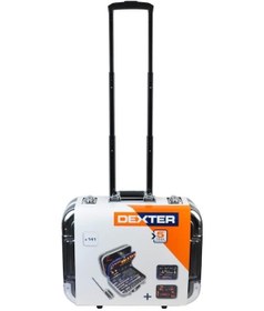 Resim Dexter - 141 Parçalı Alet Çantası - Taşıma Çantalı - Komple Set - Alet Seti - Alet Çantası - Alet Kutusu 