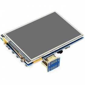 Resim WaveShare 3.5 Inch HDMI Resistive Dokunmatik LCD - 480x320 (C) 