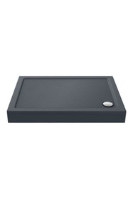 Resim ERİKMANN Siyah Duş Teknesi 80x80 H17 Hijenik Ve Sağlam 