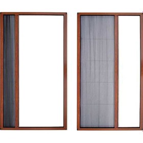 Resim Akordeon Pileli Pilise Pencere Sineklik, Altınmeşe, 70x130 Cm. Istenilen Ölçüde 