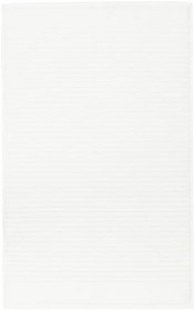 Resim Ayak havlusu, beyaz, 50x80 cm 