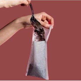 Resim Ams Net 26 Adet Pratik Kullan At Çay,bitki Çayı,filtre Kahve Demleme Poşeti Süzgeci Beyaz 