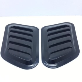 Resim ŞüsCarOto Honda Civic Fb7 Uyumlu Piano Black Kaput Üstü Havalandırma Izgarası 