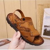 Resim Sarı Plaj Sandaletleri Yaz Çift Kullanımlı Erkek Sandaletleri Ve Terlikler Nefes Alabili Terlik Erkek Gezi Erkek Sandalet 55017394 Sarı 