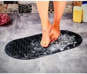Resim Seahome Massage Bath Math Banyo & Duş Kaydırmazı Masajlı Model Banyo Paspas Siyah Renk SEA142S 