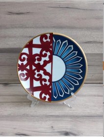 Resim Fermato 6 Kişilik Porselen Pasta Tabağı Seti Olivia Serisi Çok Renkli 