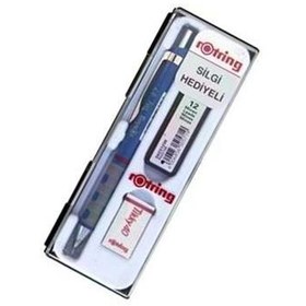 Resim Rotring Okul Seti Versatil+Min Silgi Hediyeli 0.7 MM Mavi RO-KK07-07M 
