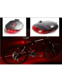 Resim Ozcmax Lazer Güvenlik Şeritli Bisiklet Stop Lambası 