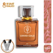Resim CARLOTA Grand Gold Erkek Parfüm 50 ML EDP | Aromatik Koku | Royal Seri 