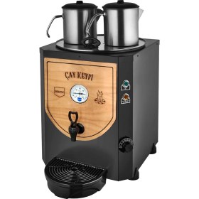 Resim Remta 2 Demlikli 23 Lt Jumbo Çay Makinesi Ahşap Panel - DE11(A) 