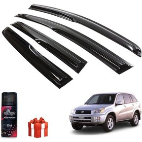 Resim Toyota Uyumlu Rav 4 Mügen Cam Rüzgarlığı 1999-2005 Arası 4 Lü Takım+koku 