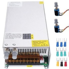 Resim 0-60V 17A 1000W Dijital Ayarlı Metal Kasa Güç Kaynağı 