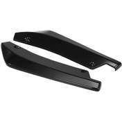 Resim Wezone Evrensel Araç Rüzgarlık Arka Çekiç, Abs Malzeme, Siyah Renk, Spor Görünüm 