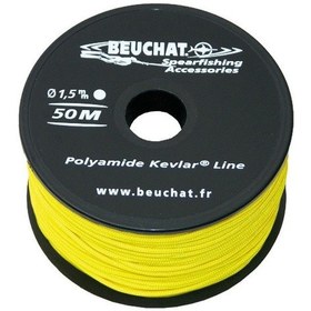 Resim Beuchat Zıpkın Makara İpi Naylon Kevlar 50m. 1.5mm Sarı 