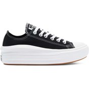 Resim Converse Chuck Taylor All Star Move 570256c Kadın Siyah Günlük Sneaker Ayakkabı 