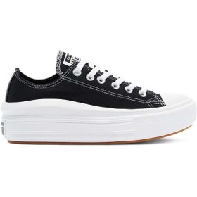 Resim Converse Chuck Taylor All Star Move 570256c Kadın Siyah Günlük Sneaker Ayakkabı 
