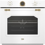 Resim Beko BFM 240 RB Rustik Beyaz Ankastre Fırın 