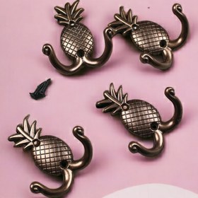 Resim Dizayn House Metal Bakır Ananas Askısı Portmanto Askı Kapı Arkası Askılık, Antre Askısı, Duvara Monte Askı 