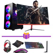 Resim Ramtech FF542 İ7-10700F 16RAM 1tb HDD RTX3050 23.6 Curved Gaming Pc 