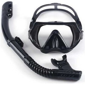 Resim Flybuy Yüzme Yüz Yumuşak Yüksek Yetişkin Temperlenmiş Tasarım Şnorkel Şnorkel Siyah Silikon Serbest Şeffaf Panoramik Nefes Maskesi Kuru Kapağı İle Gözlüğü Farklı Ergonomik Ekipmanı Dalış Cam Burun Borusu Oz Siyah 