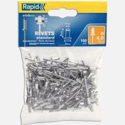 Resim Rapid Perçin 4X8 mm Alu Poşet 100 Adet 