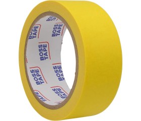 Resim Boss Tape Sarı Renkli Kağıt Bant En:38mm Boy:25mt 