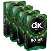 Resim Okey Rötar Prezervatif 10'lu x 4 