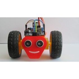 Resim Ponemio Ultrasonik Sensörlü Engelden Kaçan Robot 