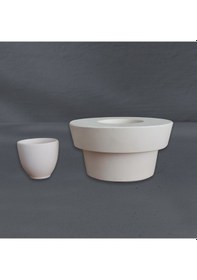 Resim Liora Fincan Alçı Kalıbı Liora Fincan Sanatsal Seri Ri 