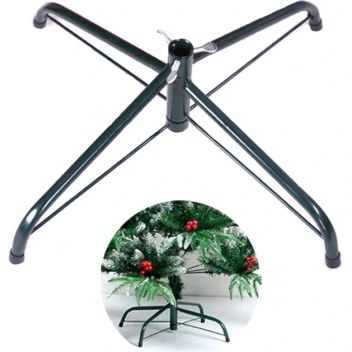 Xcspace 30 cm Yılbaşı Ağacı Demir Tripod Metal Taban Braketi (Yurt Dışından)
