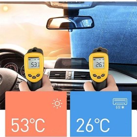 Resim Nm-store N&m Store 120 55 Cm Ambalajlı Vantuzlu Araç İçi Ön Cam Perdesi Katlanabilir Güneşlik 