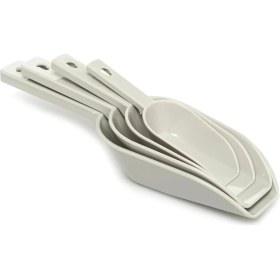 Resim Erzak Küreği, 4 Parça Set (Beyaz) 