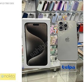 Resim Apple iPhone 15 Pro Max İkinci El YD | 256 GB | Natürel Titanyum 