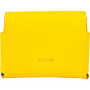 Resim Kayigo Kamil Kartvizitlik / Kulaklık Çantası Sarı Açık Sarı 