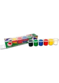 Resim Alpino Tempera Sulu - Guaj Boya 6 Renk X 25 Ml Şeffaf Kutu Dm-930 Çok Renkli 
