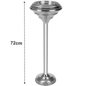 Resim Geseus Palex Lobi Küllük Büyük Boy 65cm Krom 