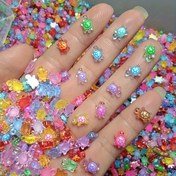 Resim 100/200 Parlayan Mini Kaplumbağalar (Kutulu) Renkli Plastik El Yapımı Modeller, Parti Süslemeleri, DIY, Tırnak Sanatı ve Ev Dekorasyonu için Uygun, Elektrik Gerektirmez, Dekoratif Amaçlar için Kaplumbağa Aksesuarları, Noel, Cadılar Bayramı Süslemeleri, Sonbahar Ev Dekorasyonu Koleksiyon Figürleri 