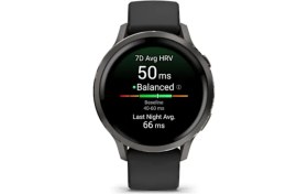 Resim Garmin Venu 4 - 41 mm Siyah Silikon Kayışlı 